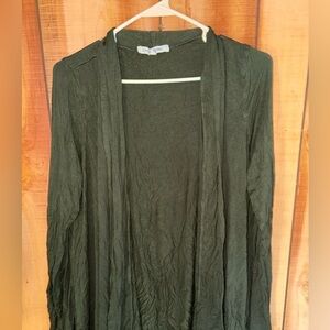 Elegant Dark Green Women's Cardigan